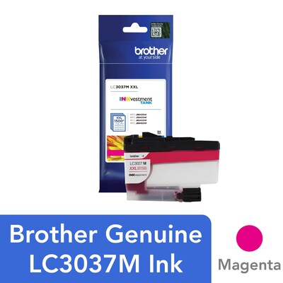 Brother LC3037M Magenta Super High Yield Ink Tank   Cartridge