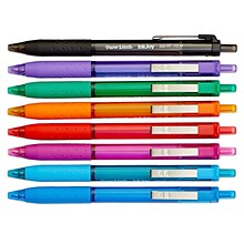 Paper Mate InkJoy 300RT Retractable Ballpoint Pen, Medium Point, Assorted Ink, 8/Pack (1945921)