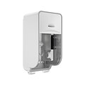 Kimberly-Clark Professional ICON Coreless 2-Roll Vertical Toilet Paper Dispenser with Faceplate, Whi