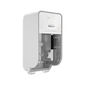 Kimberly-Clark Professional ICON Coreless 2-Roll Vertical Toilet Paper Dispenser with Faceplate, Che