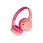 Belkin SoundForm Wireless On-Ear Headphones, Bluetooth, Pink (AUD001BTPK)