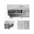 Kimberly-Clark Professional ICON Coreless 2-Roll Horizontal Toilet Paper Dispenser with Faceplate, S