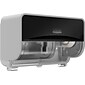 Kimberly-Clark Professional ICON Coreless 2-Roll Horizontal Toilet Paper Dispenser with Faceplate, Black Mosaic (58722)
