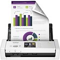 Brother Desktop Scanner for Documents, Wireless, White (ADS-1700W)