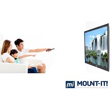 Mount-It! Low Profile Fixed Flat Screen TV Wall Mount Bracket for 42 to 70 VESA Mount TVs (MI-305L