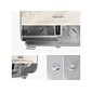 Kimberly-Clark Professional ICON Coreless 2-Roll Horizontal Toilet Paper Dispenser with Faceplate, Warm Marble (58742)