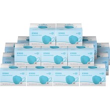 WeCare Disposable KN95 Face Mask, Adult, Blue, 20 Masks/Box, 50 Boxes/Pack (TBN203230)