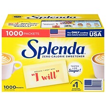 Splenda Artificial Sweeteners, 1000/Box (220-00459)