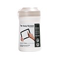 Easy Screen Cleaning Wipes, 70/Canister, 12 Canisters/Carton (P03672CT)