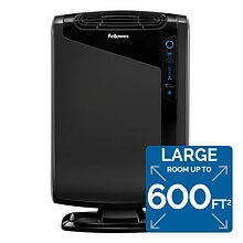 Fellowes AeraMax,True HEPA Console Air Purifier, Black (9286201/AEAAMAX)