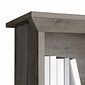 Bush Furniture Salinas 60"W Desktop Hutch, Driftwood Gray (SAH160DG-03)