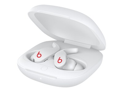 Beats Fit Wireless Active Noise Canceling Earbuds Headphones, Bluetooth, White (MK2G3LL/A)