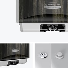 Kimberly-Clark Professional ICON Automatic Wall Mounted Hand Soap/Sanitizer Dispenser, Ebony Woodgra