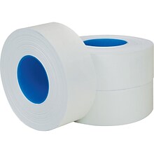 Garvey 1-Line Label Roll, White, 1200 Labels/Roll, 3 Rolls/Pack (098616)