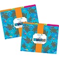 Barker Creek Kai Ola File Folders, 3-Tab, Letter Size, Assorted, 24/Set (4310)
