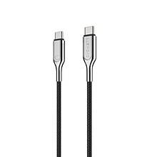 Cygnett Armored 2.0 USB-C to USB-C Charge and Sync Cable, 6, Black (CY2678PCTYC)