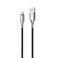 Cygnett Armored 2.0 USB-C to USB-A Charge and Sync Cable, 6, Black (CY2682PCUSA)