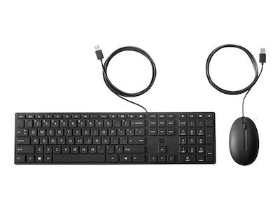 HP Desktop 320MK Keyboard and Mouse Combo, Black (9SR36UT#ABA)