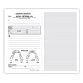 Dental Lab RX Pads, Single Copy, 25 Pads per Pack