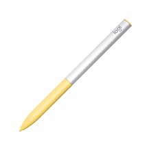 Logitech USI Stylus Pen for Chromebooks, Yellow/Gray (914-000065)