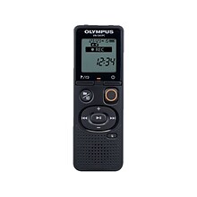 Olympus VN Digital Voice Recorder, 4GB, Black (V405281BU000)