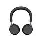 Jabra Evolve2 75 Active Noise Canceling Bluetooth Stereo On Ear Mobile Headset, USB-C, Black (27599-989-899)