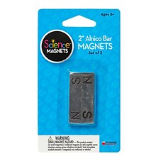 2 Alnico Bar Magnets