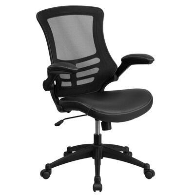 Flash Furniture 28" Desk Office Bundle Set, Black (BLNCLIFAPX5LBK)