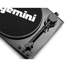 Gemini TT-900B Vinyl Record Player Turntable with Bluetooth and Dual Stereo Speakers, Black, (TT-900