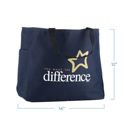 Baudville® Tote Bag, You Make the Difference