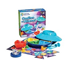 Learning Resources Oodles of Aliens Sorting Saucer Activity Set, Assorted Colors (LER5546)