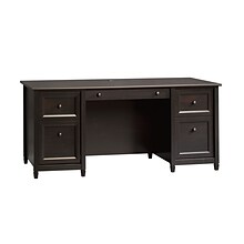 Sauder Edge Water Collection 65 Desk, Black (409042)