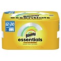 Bounty Essentials Select-A-Size Paper Towels, 2-ply, 104 Sheets/Roll, 12 Rolls/Pack (74647)