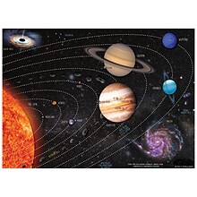 Ashley Productions Smart Poly Space Savers 13 x 9.5 Solar System PosterMat Pals  (ASH95330)