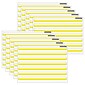 Ashley Productions® Smart Poly® PosterMat Pals® Handwriting, 3/4" Ruling, Yellow, 13" x 9.5", Pack of 10 (ASH97012)