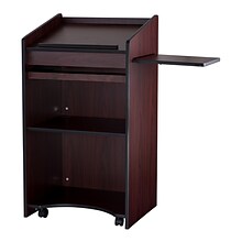 Oklahoma Sound Aristocrat Series 46H Floor Lectern, Mahogany (600-MY)