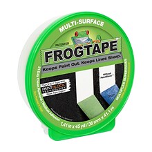 FrogTape Multi-Surface Painter Tape, 1.41 x 45 yds., Green (1396747)