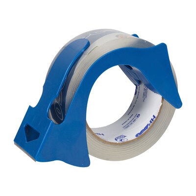 Duck HP260 Packing Tape with Dispenser, 1.88" x 60 yds., Clear, 4/Pack (847667)