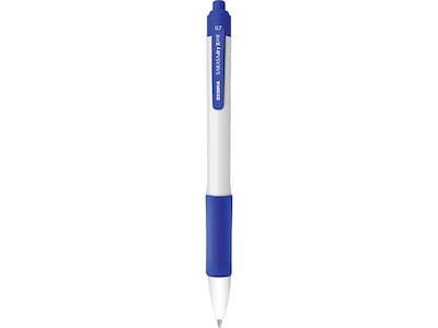 Zebra Sarasa Dry X20+ Retractable Gel Pen, Medium Point, 0.7mm, Blue Ink, Dozen (41620)