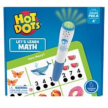 Educational Insights Hot Dots Lets Learn Pre-K Math! (EI-2440)