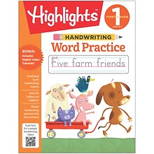 Highlights First Grade Handwriting Word Practice