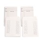 Hygloss Library Cards & Self-Adhesive Pockets Combo, White, 30 Each/60 Pieces Per Pack, 3 Packs (HYG61163-3)
