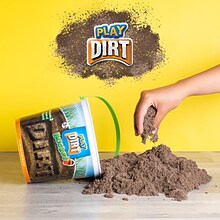 Play Visions Play Dirt Bucket, Brown, 3 Pounds (PVS3008)