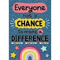Teacher Created Resources 13-3/8 x 19 Everyone Has a Chance to Make a Difference Positive Poster (