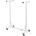 AdirOffice Blueprint Metal Mobile File Cart with Lockable Wheels, White (615-WHI)