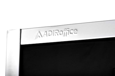 AdirOffice 72" 4-Tier Key Lock Black Steel Storage Locker (629-204-BLK)