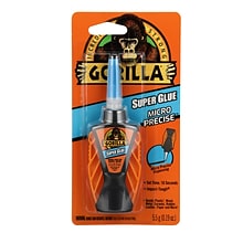 Gorilla Micro Precise Super Glue, 0.18 oz. (102812)