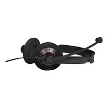 Sennheiser EPOS I SENNHEISER IMPACT SC 60 USB ML Stereo On Ear Computer Headset Black/Orange (100055