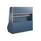 Ameriwood Tyler 36"H 5-Shelf Bookcase, Navy Particle Board (4947837COM)