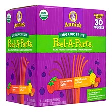 Annies Organic Fruit Peel-A-Parts Fruit Strings Variety Pack, 30/Pack (220-02010)